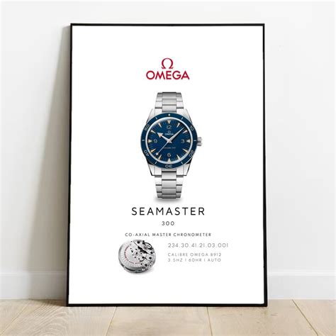 omega seamaster poster|Omega Vintage Ad Art .